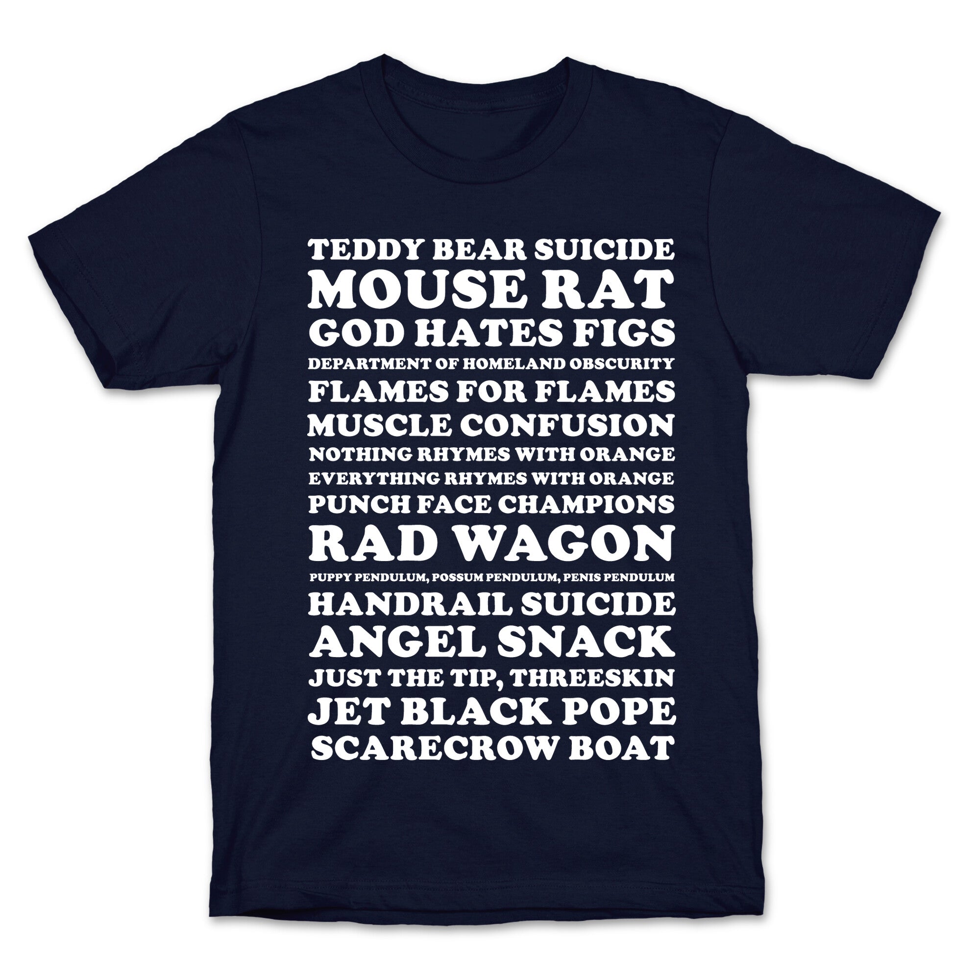Andy Dwyer Band Names T-Shirt